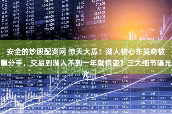 安全的炒股配资网 惊天大瓜！湖人核心东契奇被曝分手，交易到湖人不到一年就情变？三大细节曝光